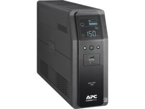 Back UPS PRO 1500VA, Sinewave APC Back-UPS Pro, 1500VA/900W, Tower, 120V, 10x NEMA 5-15R outlets, AVR, USB Type A + C ports, LCD, User Replaceable Battery Mfr.P/N: BR1500MS2 ***Special Order Non-returnable.***